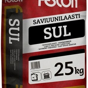 Saviuunilaasti Fescon SUL 25 kg säkki