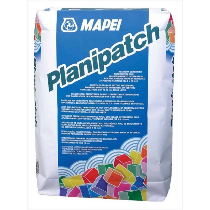 Seinä- ja lattiatasoite Planipatch 0-10mm 25 kg