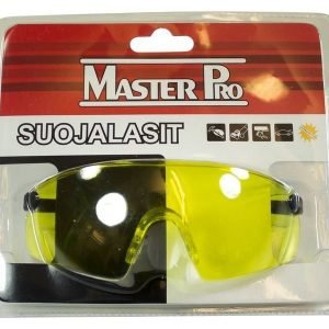 Suojalasit Musta/Keltainen Master Pro