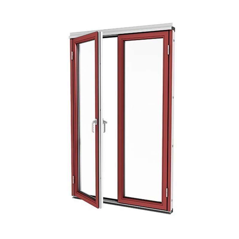 Taitettava ovi Isomax Alumiini Punainen