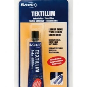 Tekstiililiima 35ml Vesiperustainen Bostik