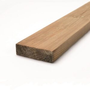 Terassilauta 28x95 Ruskea