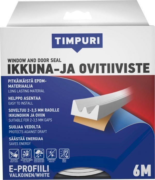 Timpuri E 6 M Ikkuna- Ja Ovitiiviste