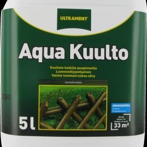 Ultrament Aqua Kuulto Ruskea 5 L