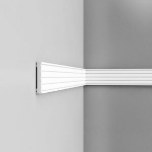 Vuori- ja Puolipaneelilista P5020 Valkoinen