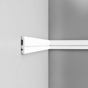Vuori- ja Puolipaneelilista P5050/P5051 Valkoinen