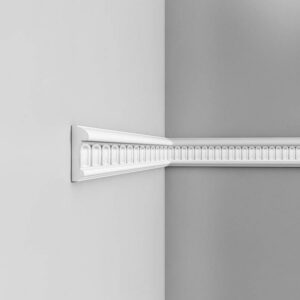 Vuori- ja Puolipaneelilista P7040 Valkoinen