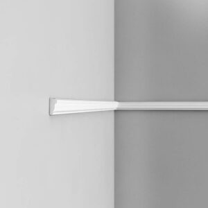 Vuori- ja Puolipaneelilistlist PX117 Valkoinen