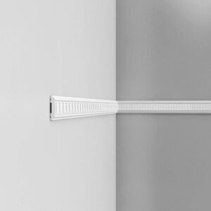 Vuori- ja Puolipaneelilistlist PX145 Valkoinen