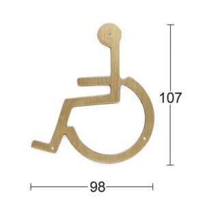 WC-kyltti Habo 306I Kulta