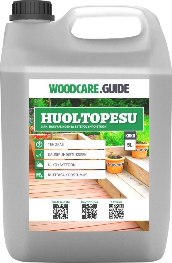 Woodcare.Guide 5 L Huoltopesu