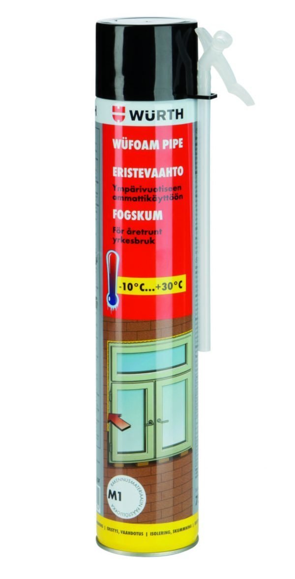 Würth Wüfoam Pipe 750 Ml Eristevaahto