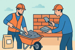 Betonin ja laastin valinta – käyttökohteet ja tuotetyypit