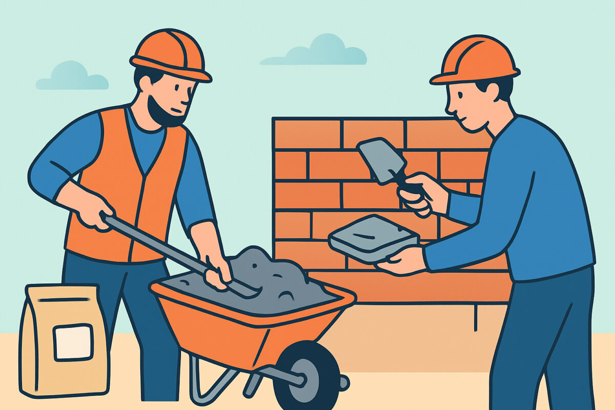 Betonin ja laastin valinta – käyttökohteet ja tuotetyypit