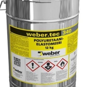 weber.tec 340 Polyuretaanielastomeeri RAL 7032 12 kg