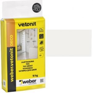 weber.vetonit DECO Laattasauma 1 White 15 kg