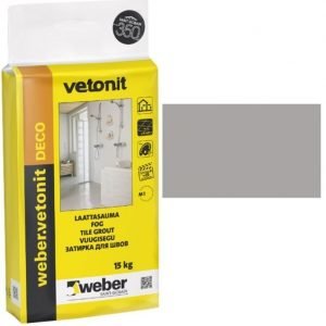 weber.vetonit DECO Laattasauma 13 Medium grey 15 kg