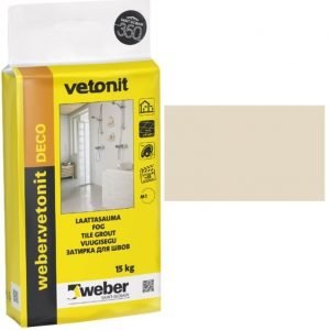 weber.vetonit DECO Laattasauma 21 Cream 15 kg