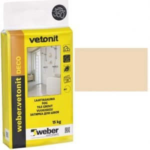 weber.vetonit DECO Laattasauma 22 Beige 5 kg