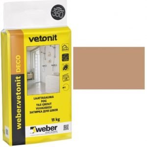 weber.vetonit DECO Laattasauma 26 Light Brown 5 kg