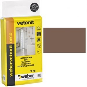 weber.vetonit DECO Laattasauma 31 Brown 15 kg