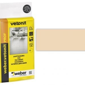 weber.vetonit PROF Laattasauma 22 Beige 15 kg