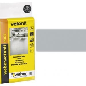 weber.vetonit PROF Laattasauma 6 Grey 15 kg