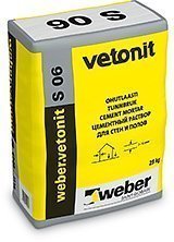 weber.vetonit S 06 Ohutlaasti 25 kg