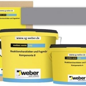 weber.xerm 848 Epoksisaumalaasti Keskiharmaa 4 kg