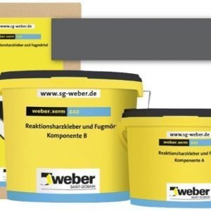 weber.xerm 848 Epoksisaumalaasti Tummanharmaa 4 kg